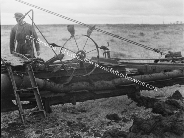 CUTTING TURF BY MACHINE